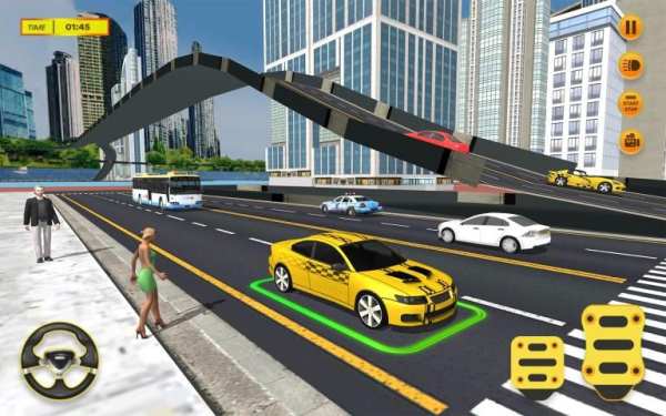 New Taxi Simulator 2020 - Taxi Driving Game screenshot 4