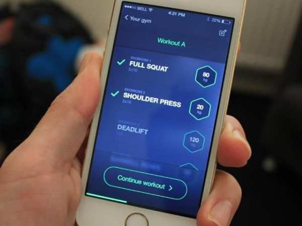 fitness app स्क्रीनशॉट 4