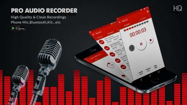 Audio Recorder-Mp3 Recorder HQ 1 تصوير الشاشة