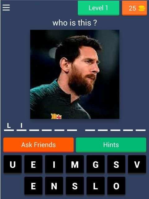 Guess the Football Player स्क्रीनशॉट 3