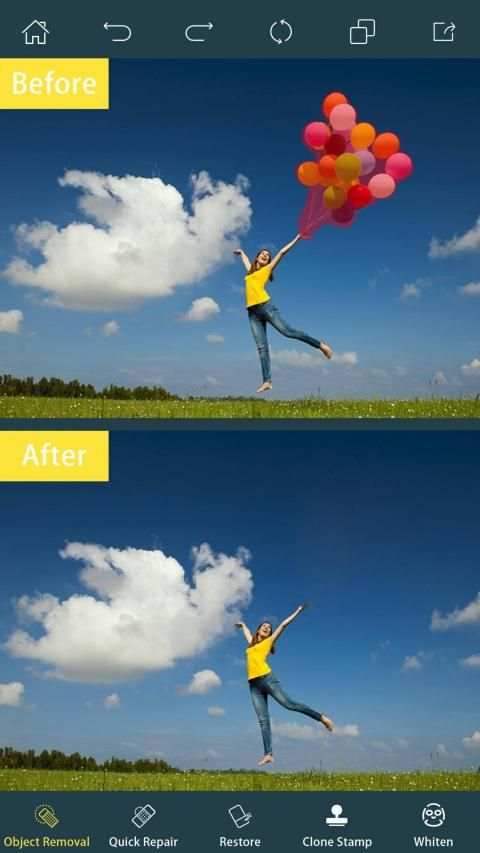 Photo Retouch - remove unwanted object screenshot 3