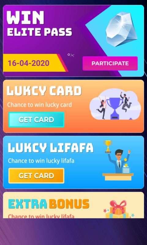 Free Diamonds And Elite Pass स्क्रीनशॉट 4
