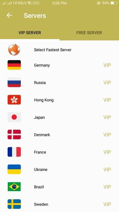 Yellow Lite VPN - Fast & Easy VPN screenshot 4