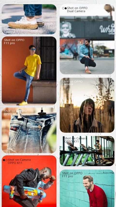 Camera for oppo : Shot on stamp screenshot 2
