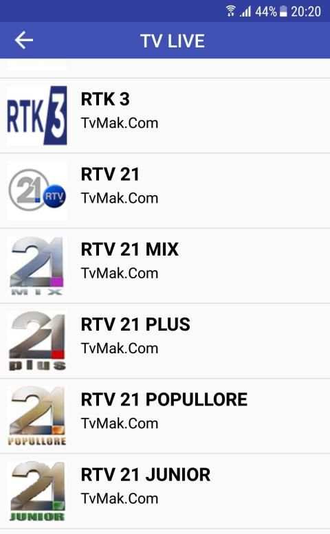 TvMAK.Com - SHQIP TV screenshot 4