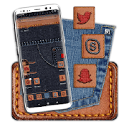 Denim Jeans Launcher Themes आइकन