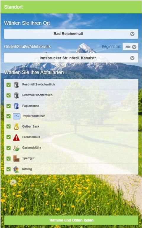 Berchtesgadener Land Abfall-App screenshot 7