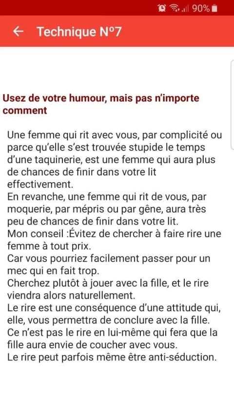 Comment draguer une fille- séduire une fille скриншот 2