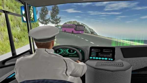 Mountain Bus Simulator स्क्रीनशॉट 1