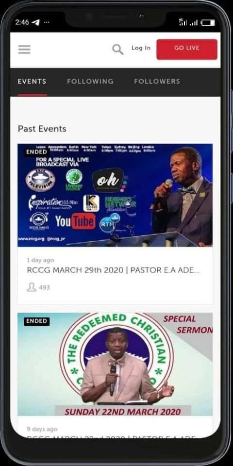 RCCG LIVE SERVICE स्क्रीनशॉट 4