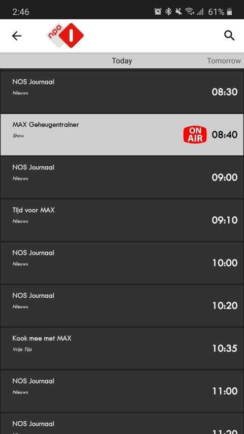 Netherlands TV Schedules & Guide स्क्रीनशॉट 3