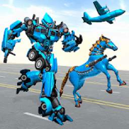 Real Horse Robot Transformation War