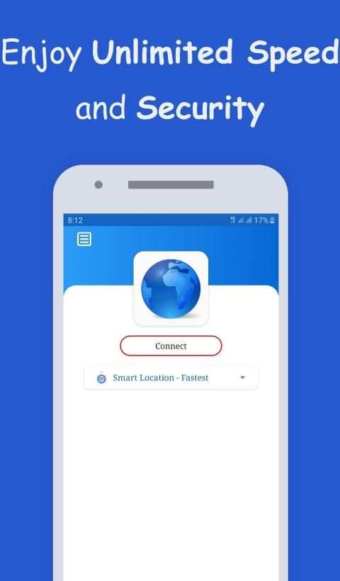 VPN Free - BlueNet Hotspot VPN & Private Browser screenshot 1