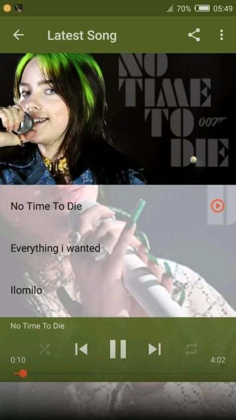 Billie Eilish - All Songs Offline screenshot 3