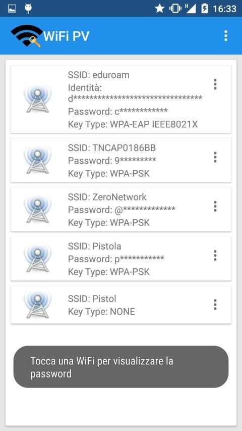 WiFi Password Viewer [ROOT] स्क्रीनशॉट 10