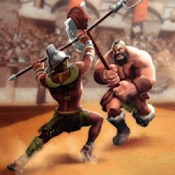 Gladiator Heroes Clash: Fighting and strategy game