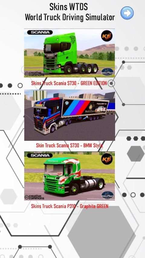 Skins WTDS - World Truck Driving Simulator screenshot 6