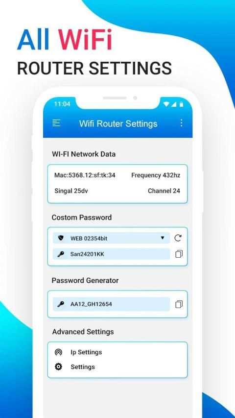 All WiFi Router Settings स्क्रीनशॉट 3