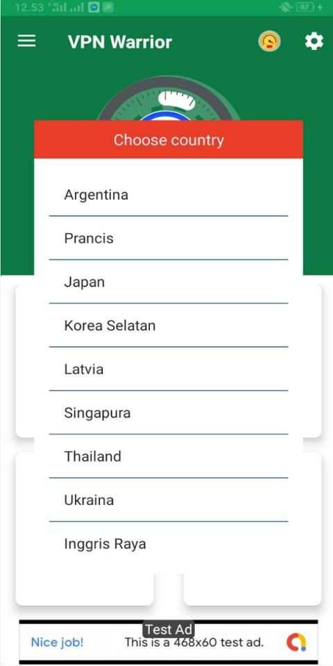 VPN Warrior Lite screenshot 2