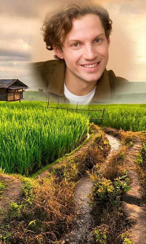 Features natural village photo frame application screenshot 7