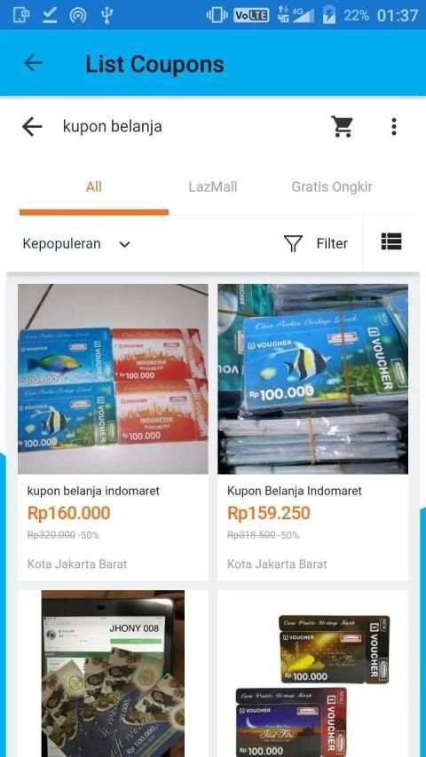 Coupons for Lazada & Promo codes screenshot 1