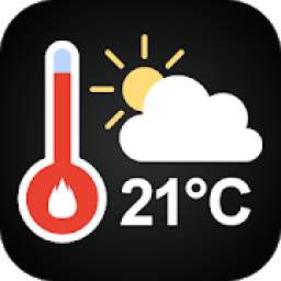 Thermometer - Temperature of Phone, Room and City