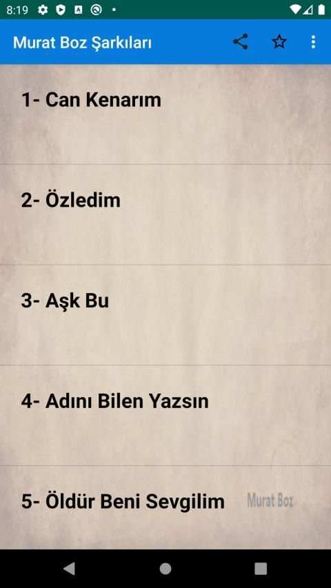 Murat Boz -Şarkıları-20 20- (in-ter-netsiz) screenshot 4