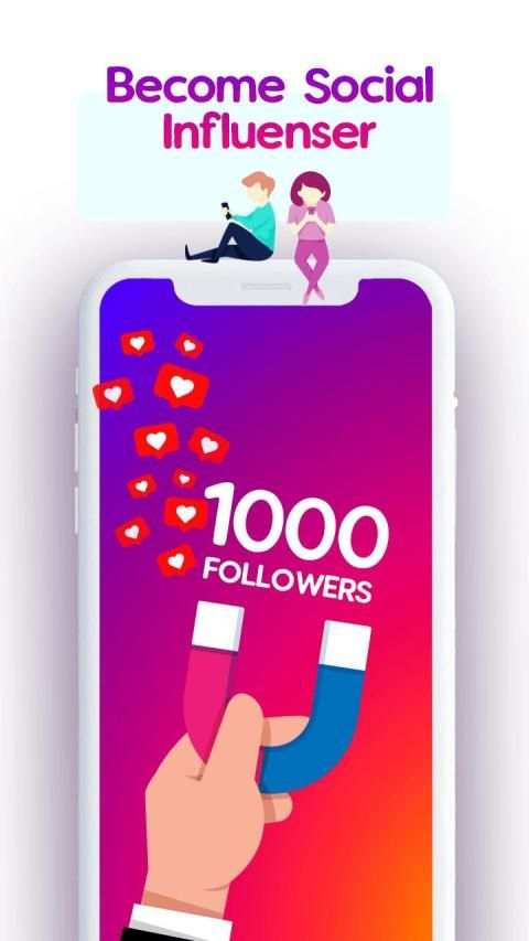 Get followers for instagram - Real Followers screenshot 1