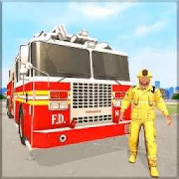 Firefighter Truck Driving Simulator