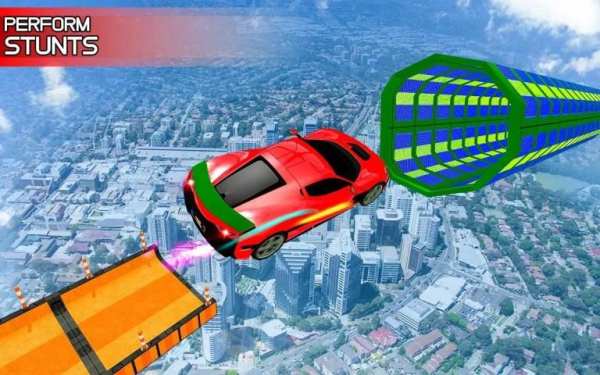 Extreme City Racing Stunts: GT Car Driving स्क्रीनशॉट 5