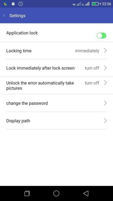 App lock स्क्रीनशॉट 4