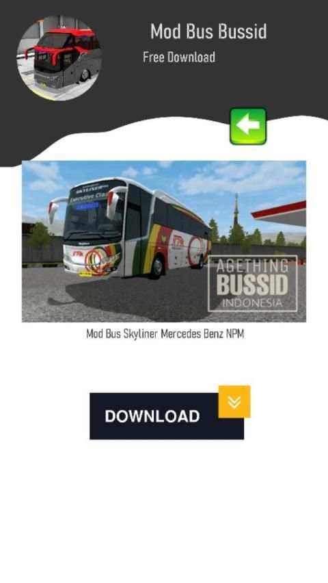 Mod Bus Bussid V3.3 Simulator Indonesia screenshot 1