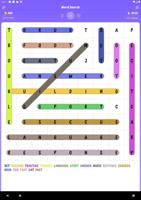 Word Search Game - Free Puzzle स्क्रीनशॉट 12