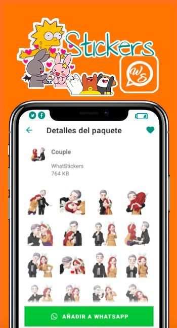 Couple Stickers for WhatsApp screenshot 4