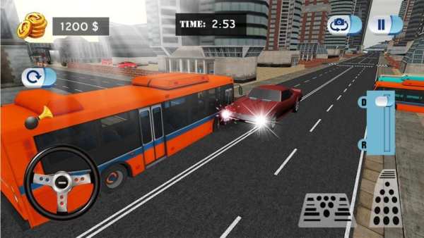 Coach Bus Simulator parking 3D screenshot 5