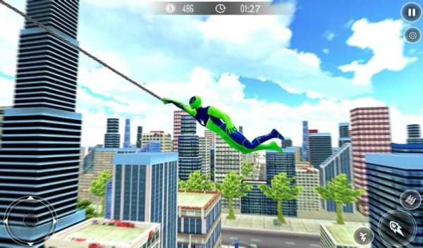 Spider Ropehero Crime City: Spider Crime Simulator स्क्रीनशॉट 1