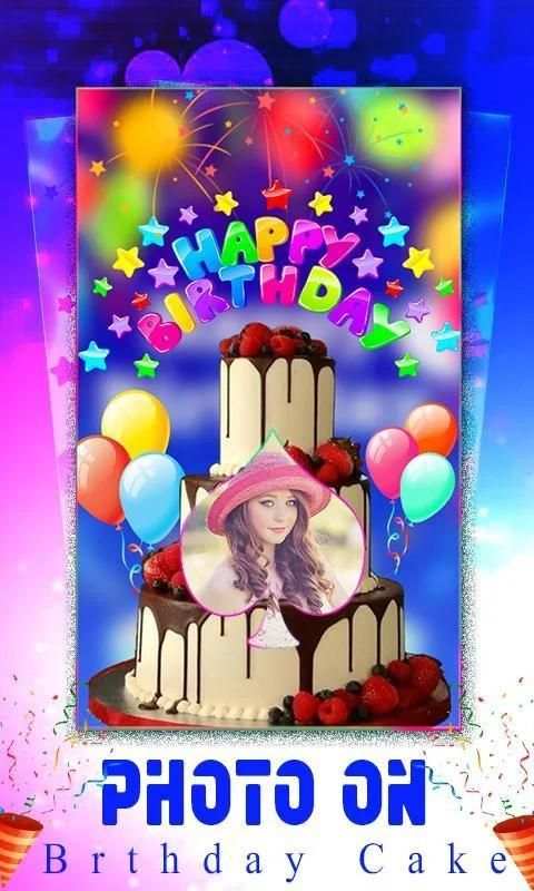 Birthday Cake with Name Photo स्क्रीनशॉट 1