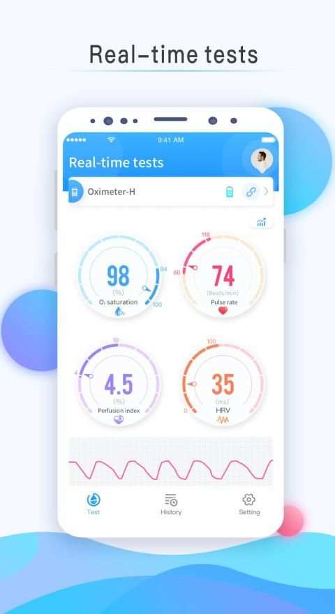 Oximeter-H स्क्रीनशॉट 1