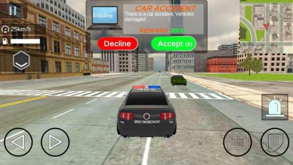 Police Car Simulator - Cop Chase स्क्रीनशॉट 4