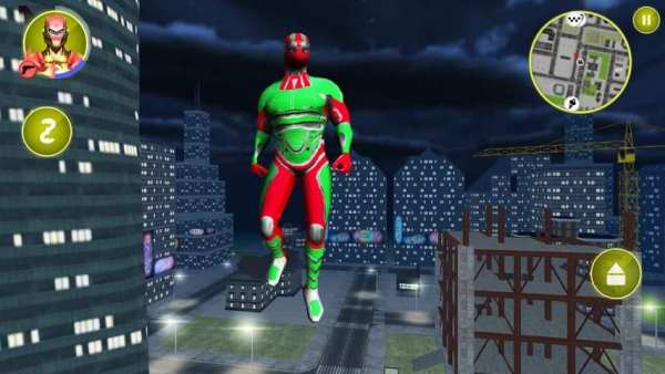 Super Iron Ninja Frog Ninja Rope Hero Vice Town screenshot 2