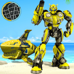 ikon Wild Robot Shark Attack - Transforming Shark Robot