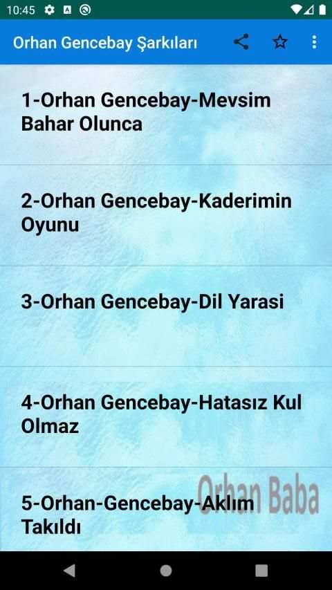 Orhan Gencebay Şarkıları (internetsiz) screenshot 6