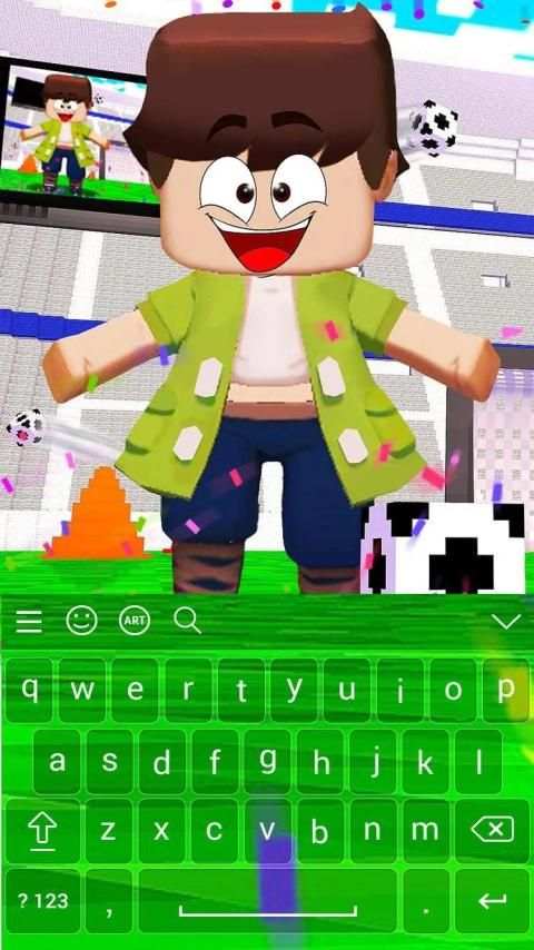 Keyboard Mini World Block Art स्क्रीनशॉट 1