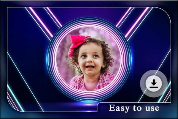 Neon Photo Frame screenshot 2