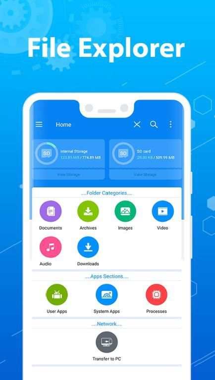 EZ File Manager - File Explorer Manager 2020 स्क्रीनशॉट 1