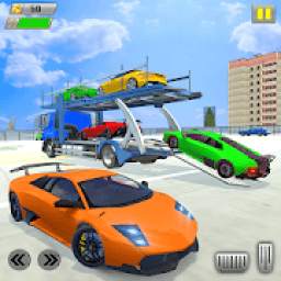 Limousine Car ATV Quad Bike Truck Transporter Game