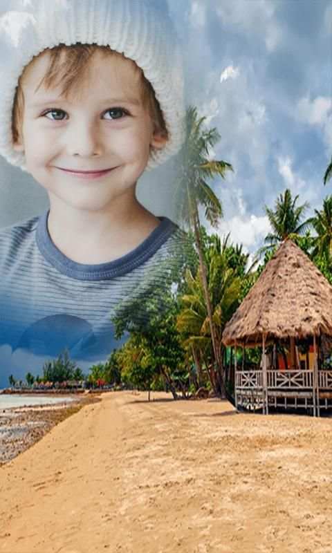 Features natural village photo frame application screenshot 16