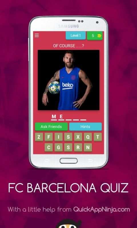 FC BARCELONA QUIZ स्क्रीनशॉट 2