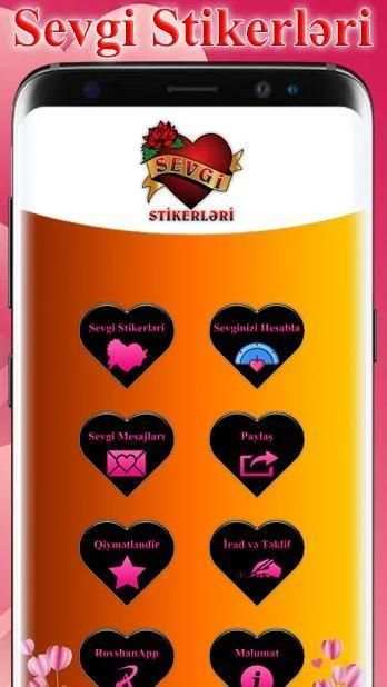 Sevgi Stikerləri - Azəricə WhatsApp Stikerləri screenshot 8
