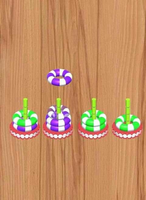 Stack Sort 3D: Hoop Stack screenshot 5